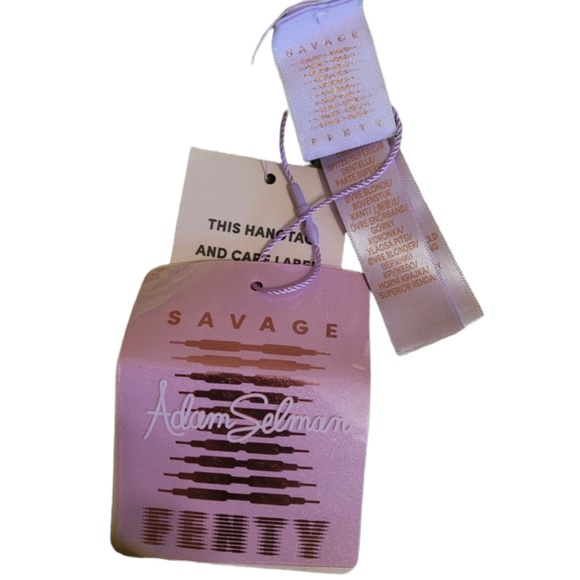 NWT “SAVAGE X FENTY” CHARTREUSE COLOR LACE CAMISOLE or CROPPED TOP SIZE XL - Picture 11 of 11